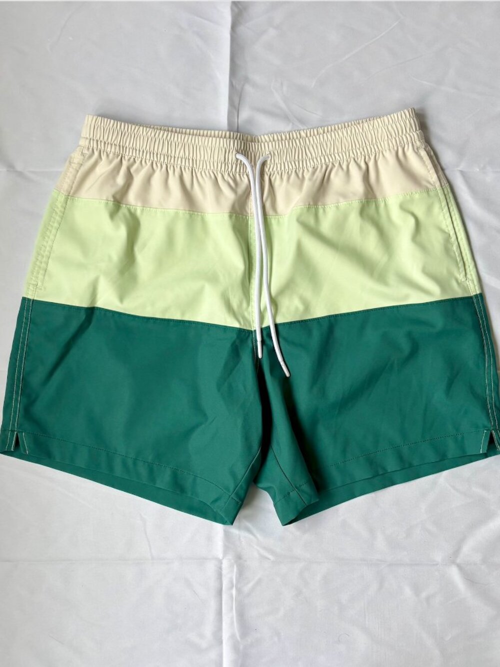 Abercrombie & Fitch Men's Color Block Stripe Swimming Trunks | Size M